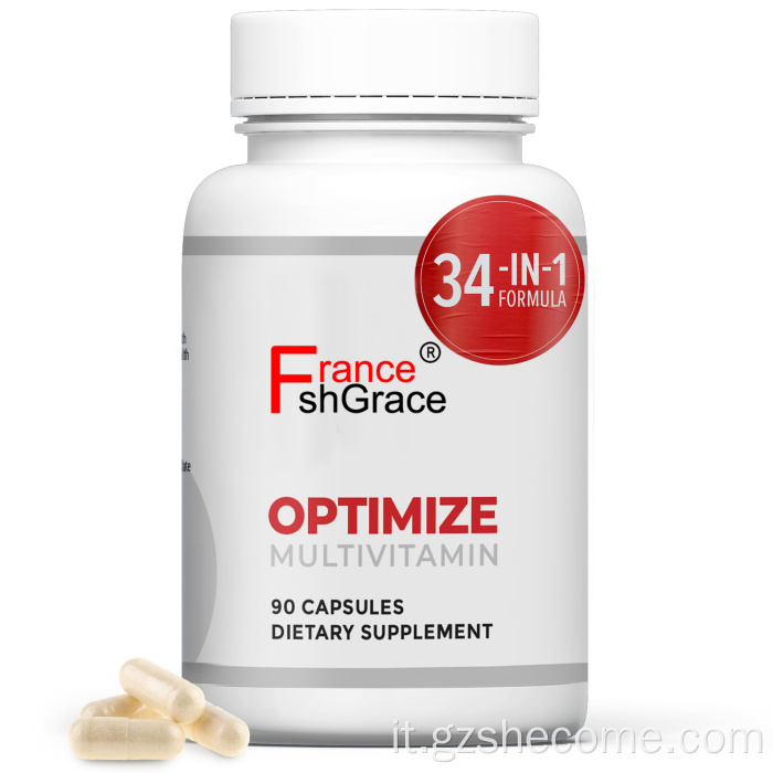 multivitaminico ottimizzare le capsule multivitaminiche metilate